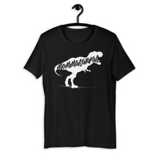 Mommysauras Funny T-rex Mom Gift Christmas Dinosaur Short-Sleeve Unisex T-Shirt