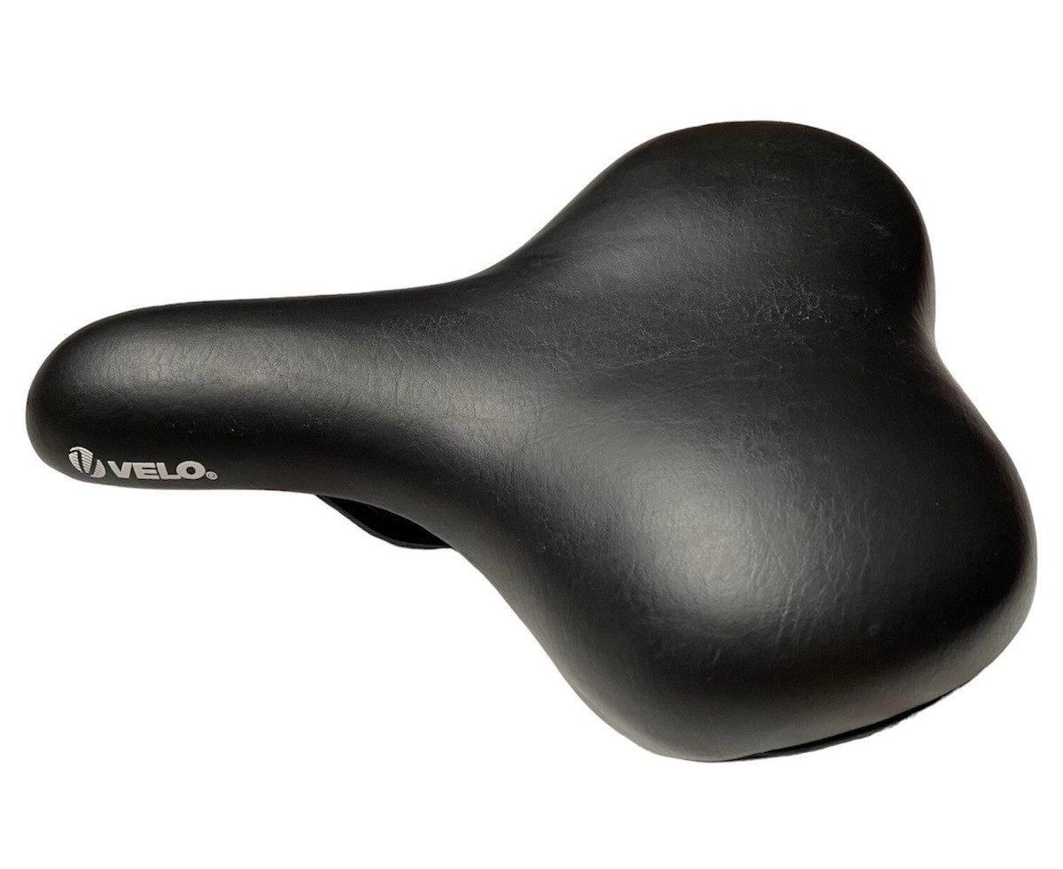 Velo Comfortable Bicycle Bike Seat Saddle Black Pat No