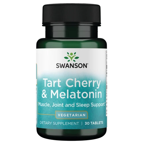 Swanson Tart Cherry and Melatonin 30 Tablets