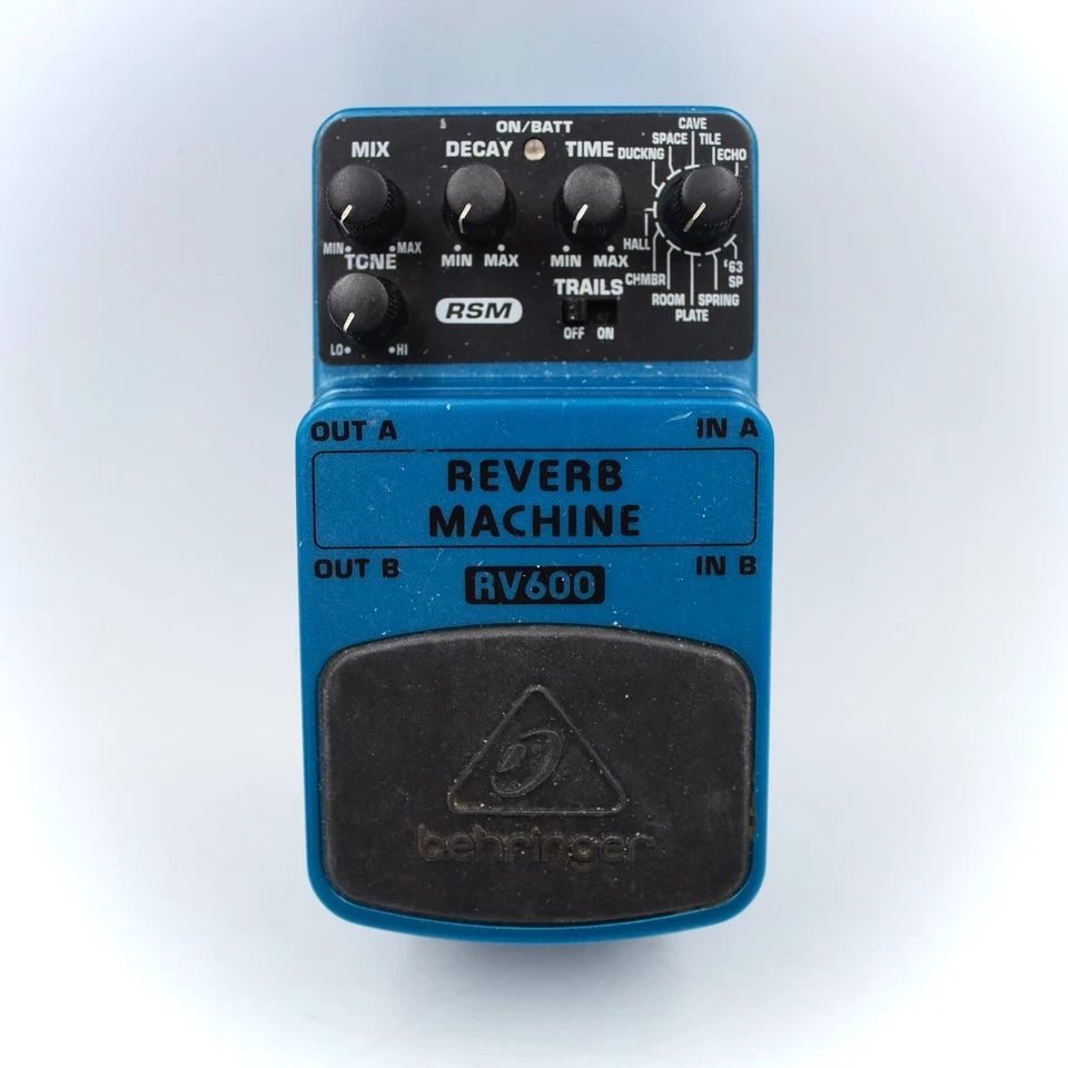 Behringer RV600 Reverb Machine With Original Box Guitar Effect Pedal - Image 2 of 4