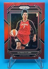 2023 Panini Prizm WNBA - Red Prizm #55 Alysha Clark /199 Vegas Aces Nm-Mt