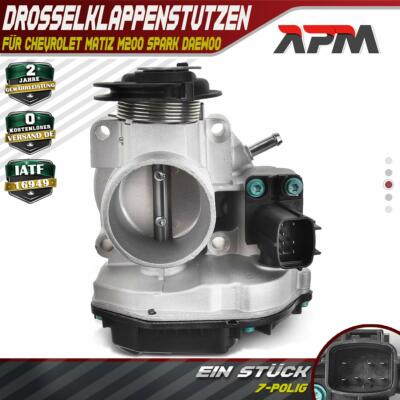 Drosselklappe Drosselklappenstutzen für Chevrolet Matiz M200 Spark Daewoo 1.0L