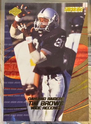 2000 Collector's Edge Supreme Tim Brown #101 Raiders