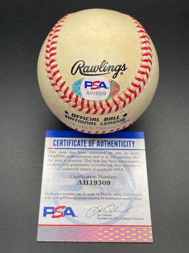 Vladimir Guerrero "2004 MVP Early Rookie Year" Signed Autographed baseball PSA - Picture 3 of 6