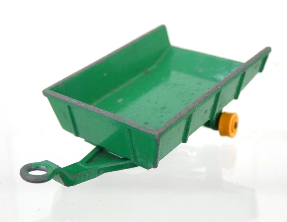 Remolque basculante Matchbox Nº51 John Deere modelo de juguete agricultura coleccionable de colección Foto 3 de 4