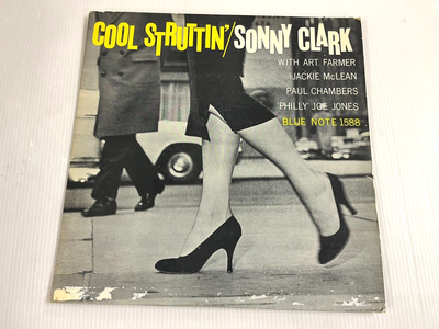 SONNY CLARK Cool Struttin MONO LP 1962 Blue Note 1588 RVG EAR DG 2 