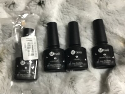 mtssii dip system 4 pack 8 ml each Bond, activator, top coat, brush savour