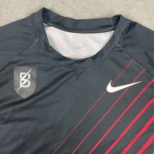 Nike Bowerman Shirt Mens Small Red BTC Logo Track Club Warm-Up Pro Elite RARE
