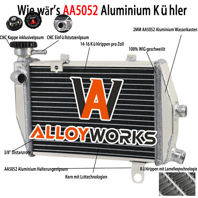 Aluminium Kühler Wasserkühler Für 00-2001 Honda RVT1000R VTR1000 SP2 RC51