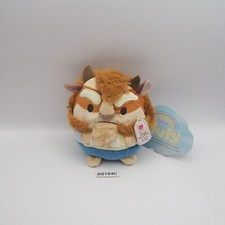 D0104C Disney Ufufy Beauty  The Beast Plush 4" Stuffed TAG Toy Doll Japan