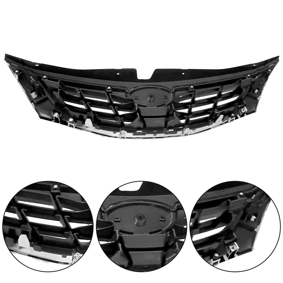 Front Grille Grill Assembly For 2008-2011 Subaru Impreza 91121FG001 - Изображение 3 из 4