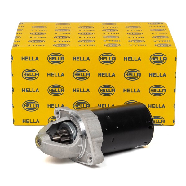 Hella Anlasser Starter 12V 1,1 Kw FüR Mercedes W203 W204 W211 W212 R171/172 M271-image