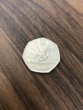 2012 london OLYMPIC WRESTLING 50p coin - Available on eBay