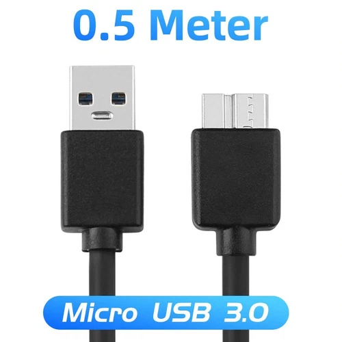 USB 3.0 zu Micro B Stecker Datenkabel Festplatte HDD USB Anschlusskabel 50cm
