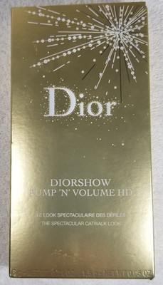 NEW Dior Diorshow Pump 'N' Volume HD Set Spectacular Catwalk Look Mascara 090