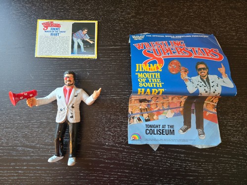 Jimmy Mouth Of The South Hart Vintage 1986 LJN WWF...