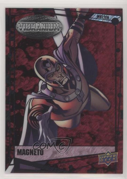 2015 Upper Deck Marvel Vibranium Molten Vibranium 173/299 Magneto #73 2k3