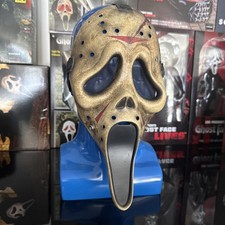 SCREAM VS JASON MASK, GHOSTFACE, FRIDAY 13TH PROP HORROR CUSTOM  
