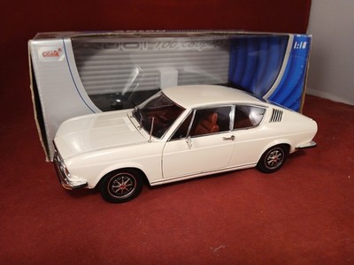 1:18 Anson Audi 100 S Coupe White Beautiful Shape With Box Ultra Rare