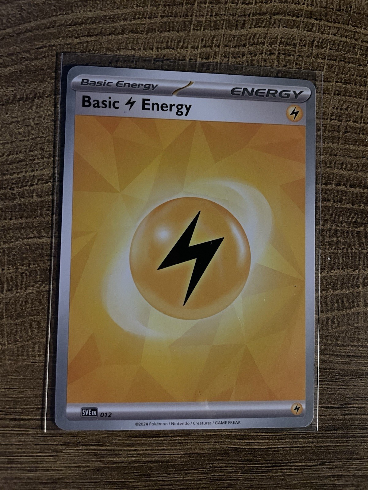 Pokemon Basic Lightning Energy 12