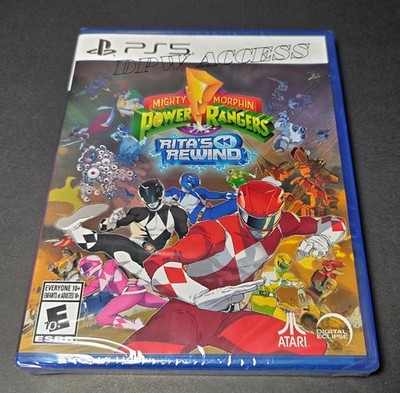 Mighty Morphin Power Rangers: Rita's Rewind PS5 New Sealed Disc Boxed Shipping