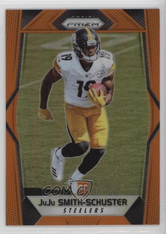 2017 Panini Prizm Rookies Orange Prizm 86/275 JuJu Smith-Schuster #281 1m22