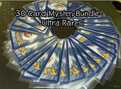 30 Karten Pokemon Mystery Konvolut 