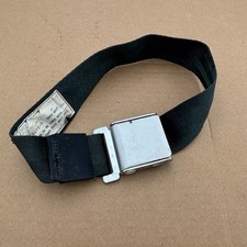 Vintage Milwaukee Airport Model 9650-2 Airplane Seat Belt Works American Safety
