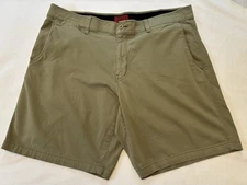 The Foundry Supply Co. Men's British Khaki Cotton Chino Shorts Size W44