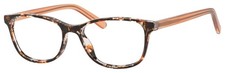 Enhance EN4100 Eyeglasses Frame Size 53-16-140 Brown Marble Womens Glasses Frame