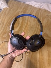 Turtle Beach Ear Force Recon Wired Gaming Headset PS4 Fully Functional USED