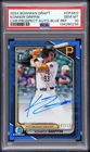 2024 Bowman Draft Konnor Griffin Chrome Pros Auto True Blue Refractor /150 PSA10