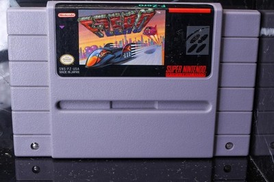 F-Zero (Super Nintendo Entertainment System, 1991)- SNES- TESTED & WORKS