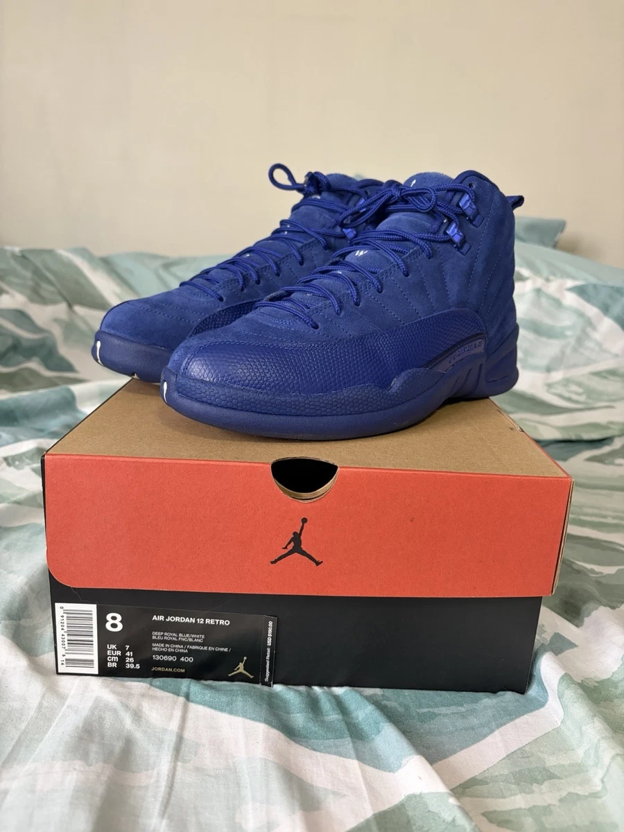 希少 NIKE AirJordan 12 Retro Deep  Las mejores ofertas en Jordan 12 Retro Deep Royal | eBay