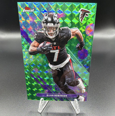 Topps Finest 2025 Finest Performance Bijan Robinson #69 Falcons 16/75