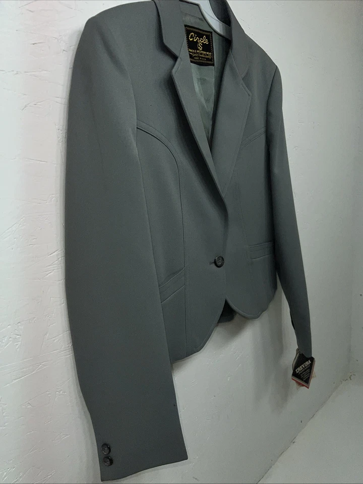 Nueva chaqueta corta para mujer Circle S Sage Ranchwear #3944 QQ-17 Foto 2 de 4