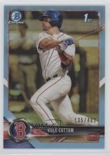 2018 Bowman Draft Chrome Sky Blue Refractor 135/402 Kole Cottam #BDC-69 2r7