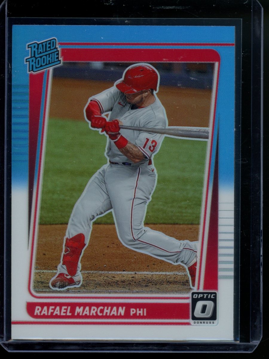 2021 Panini Donruss Optic Rafael Marchan #82 Baseball