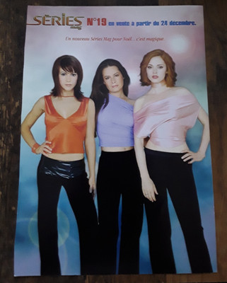 Charmed A4 Poster Alyssa Milano Holly Marie Combs Rose McGowan zauberhafte Hexen