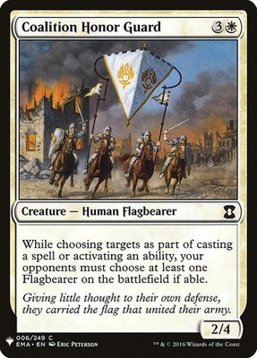 Coalition Honor Guard - The List Reprints - C - #6 - NM