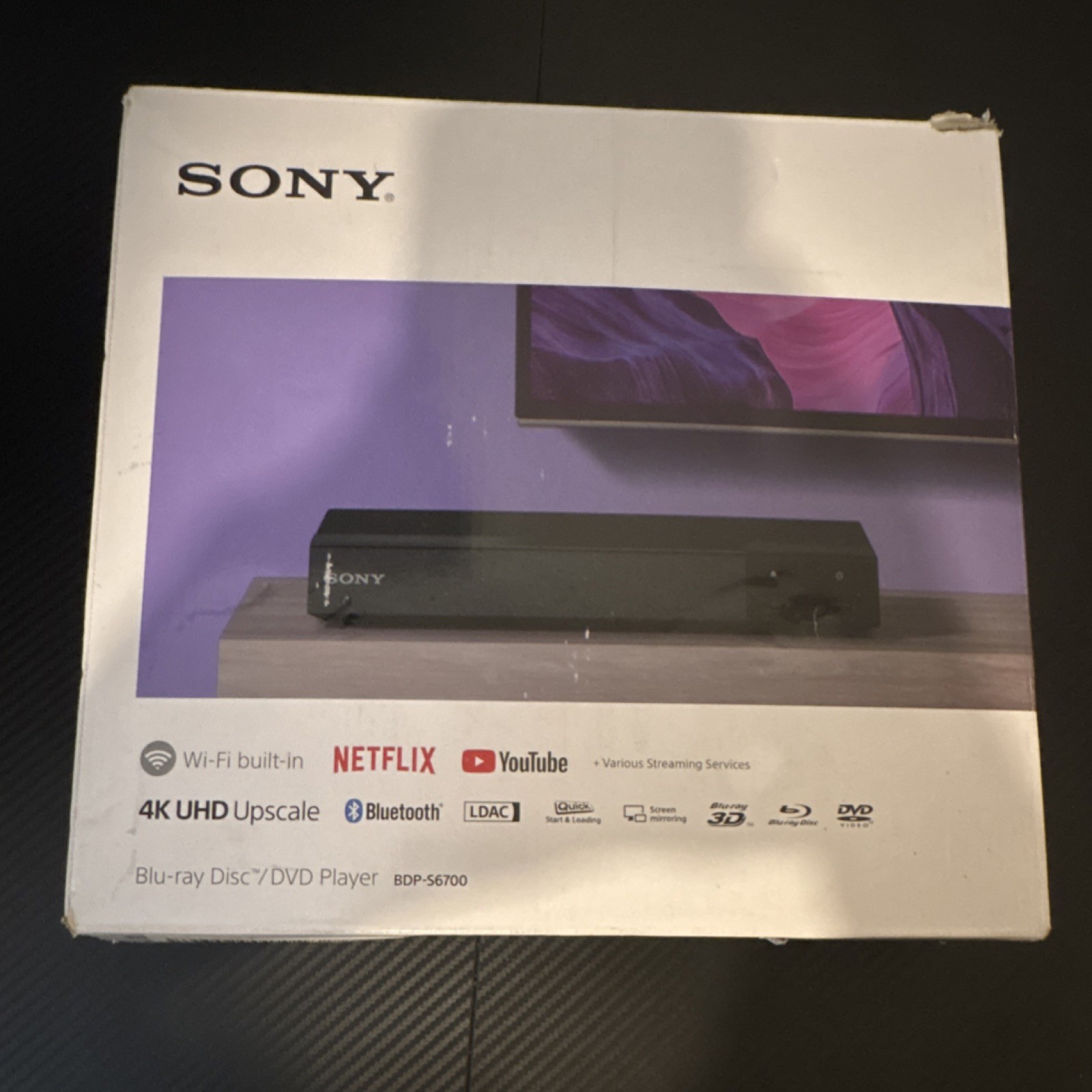 4k Uhd Upscale Wi-fi Bluetooth Ldac Black