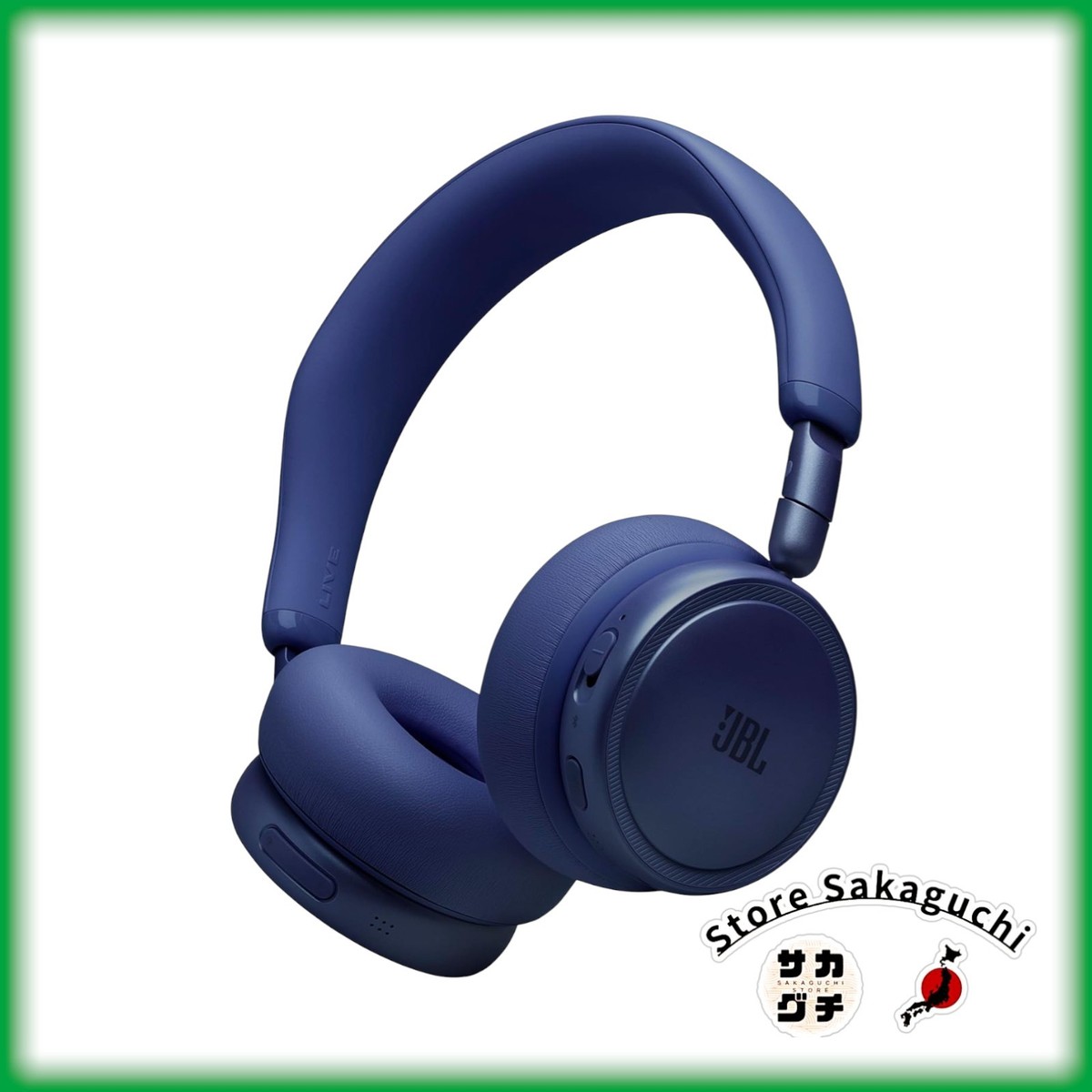 JBL LIVE 680 NC ブルー ワイヤレスヘッドホン JBL LIVE 680NC On-Ear Noise Cancelling Headphones Wireless