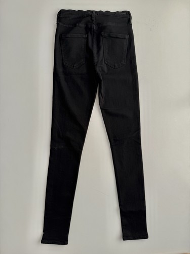 CITIZENS OF HUMANITY Rocket High Rise Skinny Stretch Jeans Ws 28 (24x29.5) Black - Picture 8 of 14