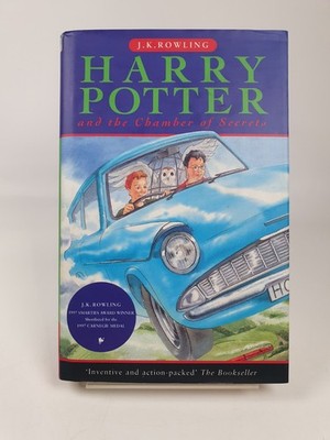 Harry Potter and the Chamber of Secrets UK Ted Smart 1st First Edition 4th Print