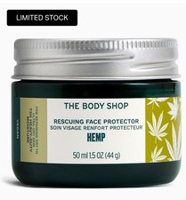 The Body Shop Hemp Rescuing Face Protector Cream, 50ml, Vegan, Heavy-Duty