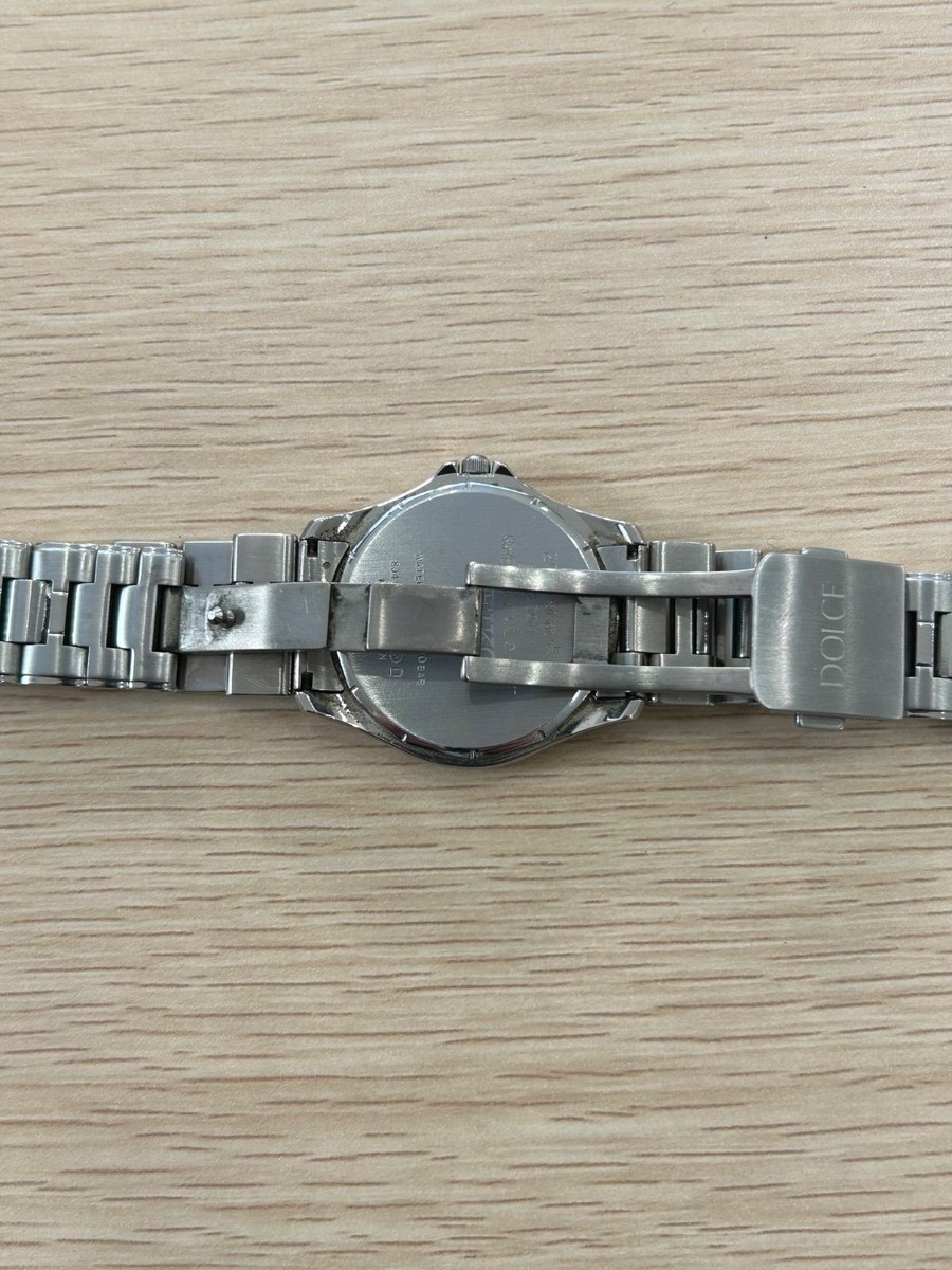 Seiko Dolce SACM142 Bright Titanium Quartz Watch Lightweight