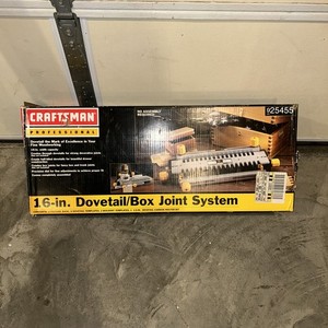 Craftsman 16” 925455 Dovetail Box Joint System Jig SEE PICS!!! With box