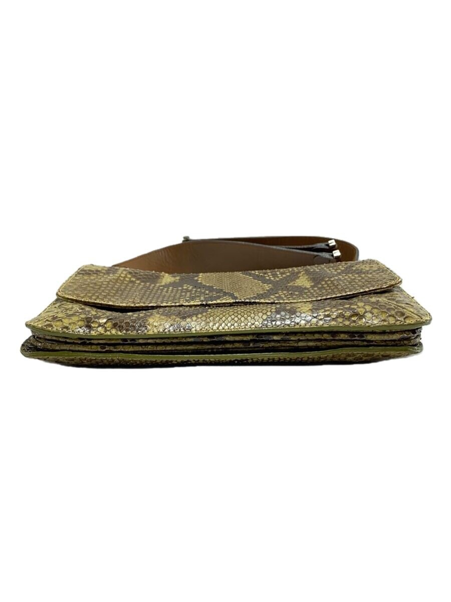 MARNI Marni shoulder bag in beige python leather with all-over pattern — image 4
