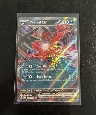 Pokémon Yveltal EX 053/088 Holo Black Star Promo Basic 210 HP Soul Destroyer