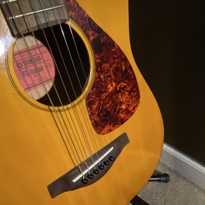 Yamaha FG-Junior JR1 3/4 Acoustic Guitar 6 String Brown Wood Right